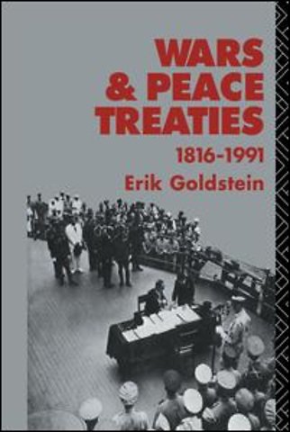 Wars and Peace Treaties