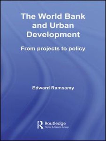 World Bank and Urban Development