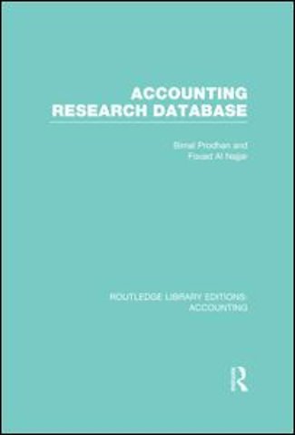 Accounting Research Database (RLE Accounting)