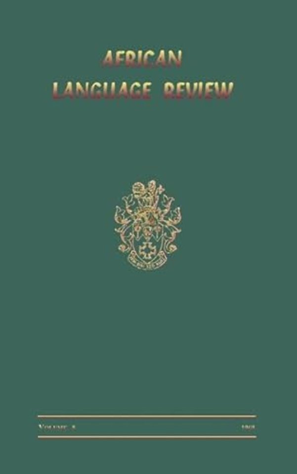 African Language Review
