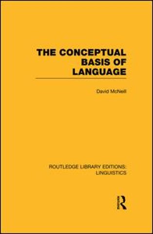 Conceptual Basis of Language (RLE Linguistics A: General Linguistics)
