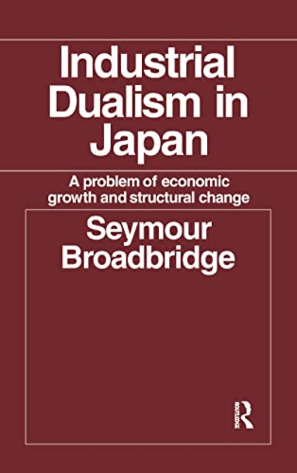 Industrial Dualism in Japan