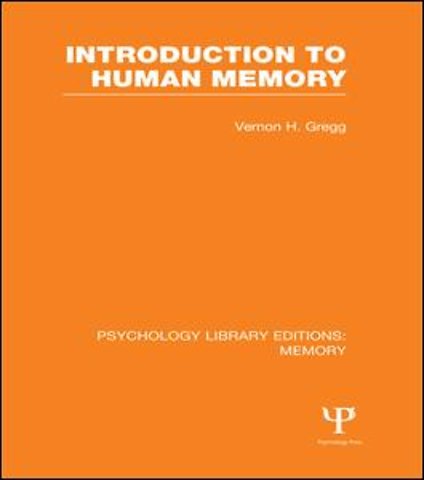 Introduction to Human Memory (PLE: Memory)