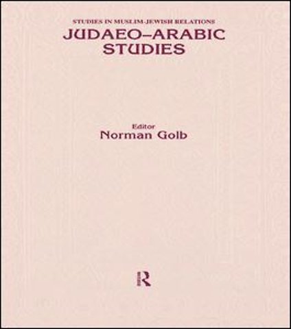 Judaeo Arabic Studies