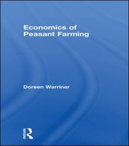 Economics of Peasant Farming