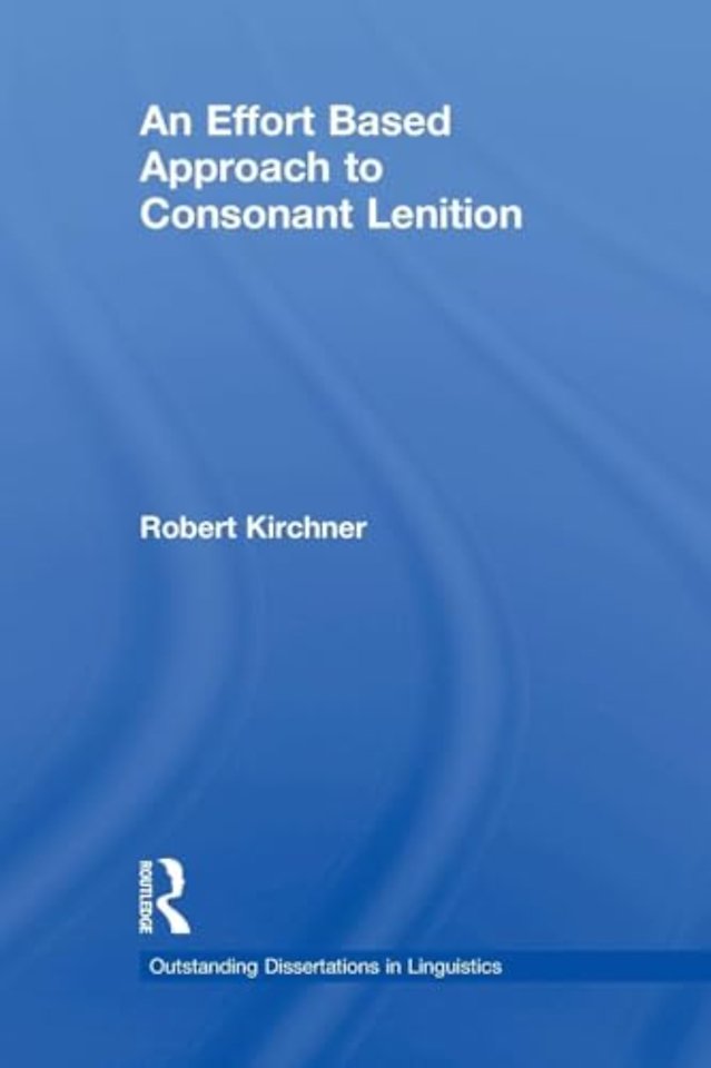 Effort Based Approach to Consonant Lenition
