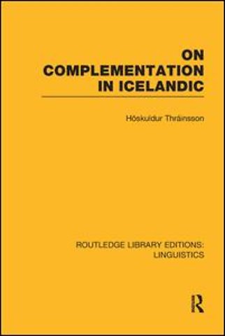 On Complementation in Icelandic