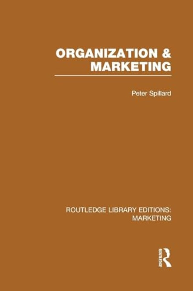 Organization and Marketing (RLE Marketing)