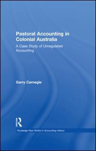 Pastoral Accounting in Colonial Australia
