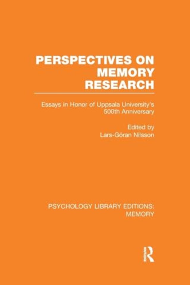 Perspectives on Memory Research (PLE:Memory)