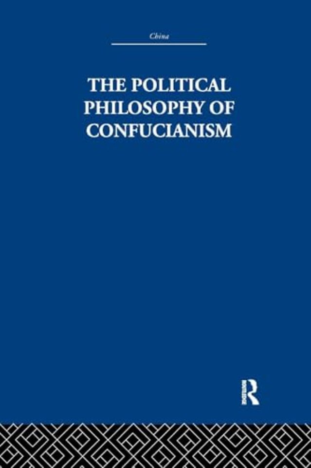 Political Philosophy of Confucianism