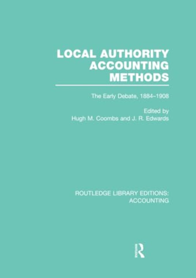 Local Authority Accounting Methods Volume 1 (RLE Accounting)