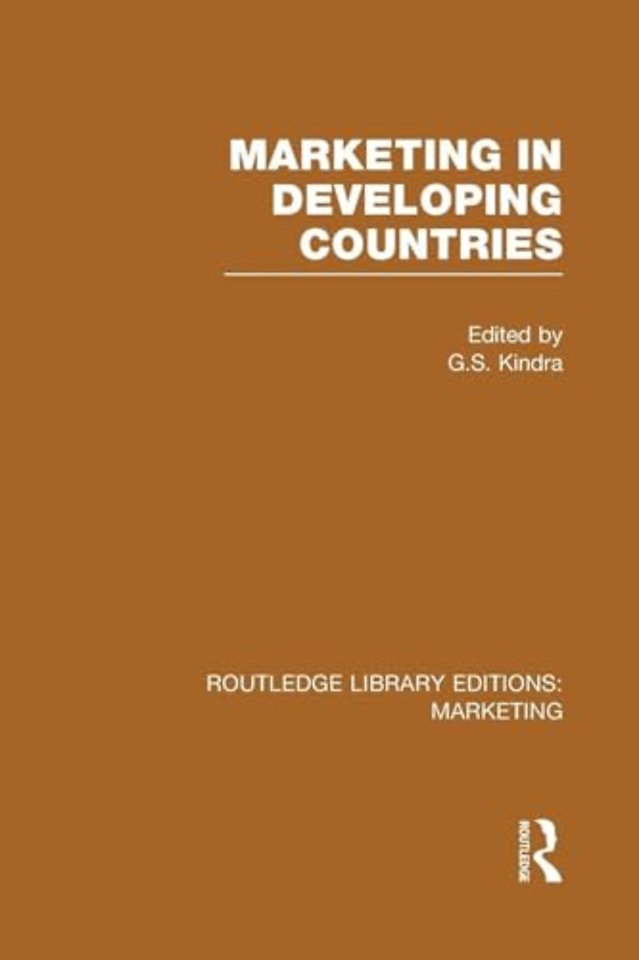 Marketing in Developing Countries (RLE Marketing)