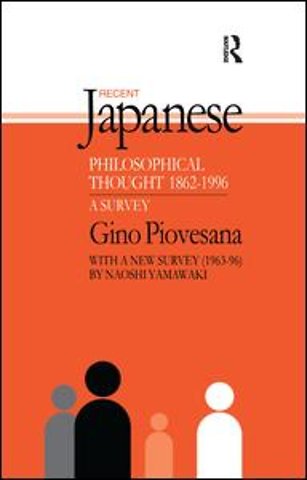 Recent Japanese Philosophical Thought 1862-1994