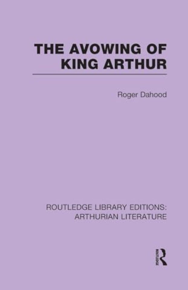 Avowing of King Arthur