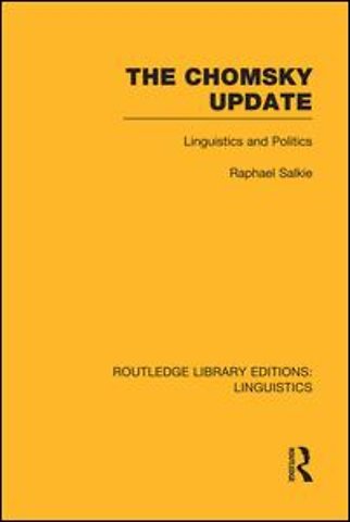 Chomsky Update (RLE Linguistics A: General Linguistics)