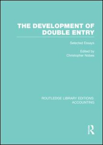 Development of Double Entry (RLE Accounting)