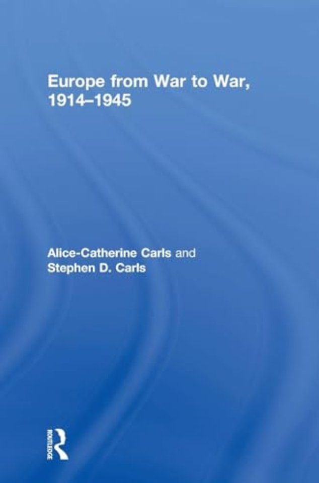 Europe from War to War, 1914-1945