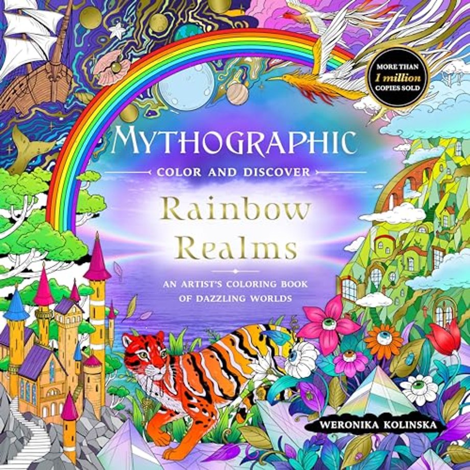 Mythographic Color and Discover: Rainbow Realms