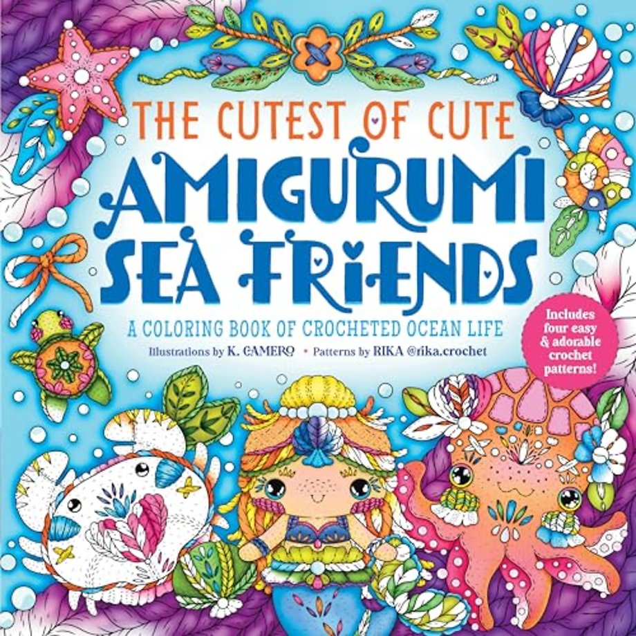 The Cutest of Cute Amigurumi Sea Friends