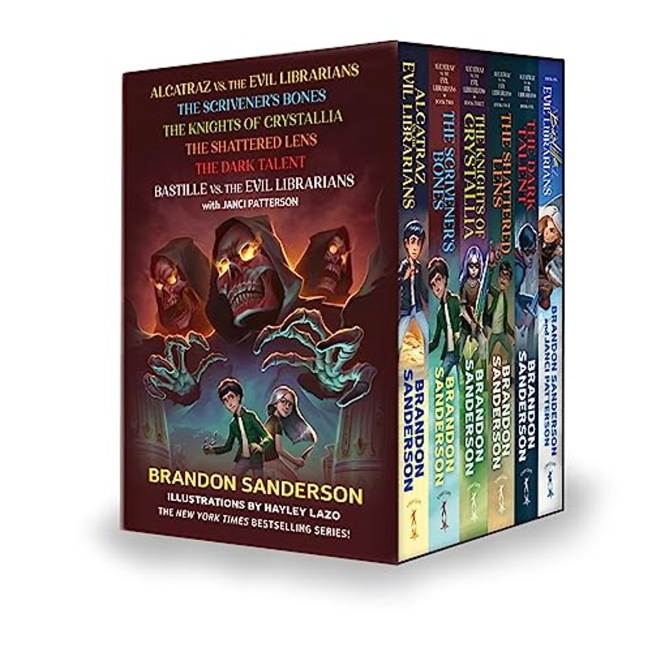 Alcatraz Versus the Evil Librarians TPB Boxed Set: Books 1-6