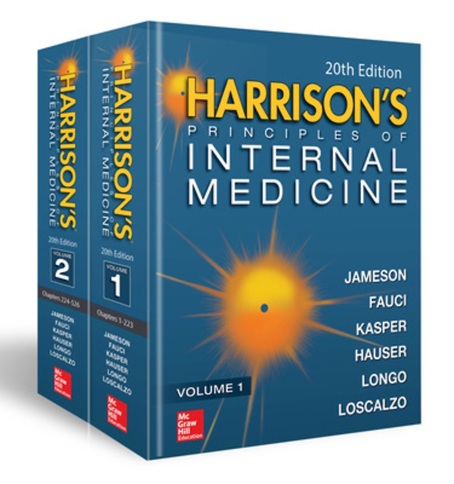 Harrison's Principles of Internal Medicine, Twentieth Edition (Vol.1 & Vol.2)