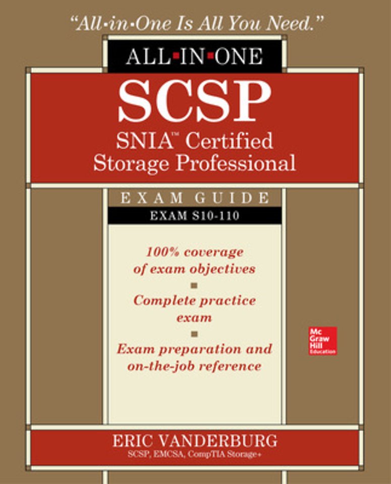 SCSP SNIA Certified Storage Professional All-in-One Exam Guide (Exam S10-110)