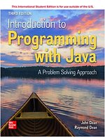 Introduction to Programming with Java: A Problem Solving Approach