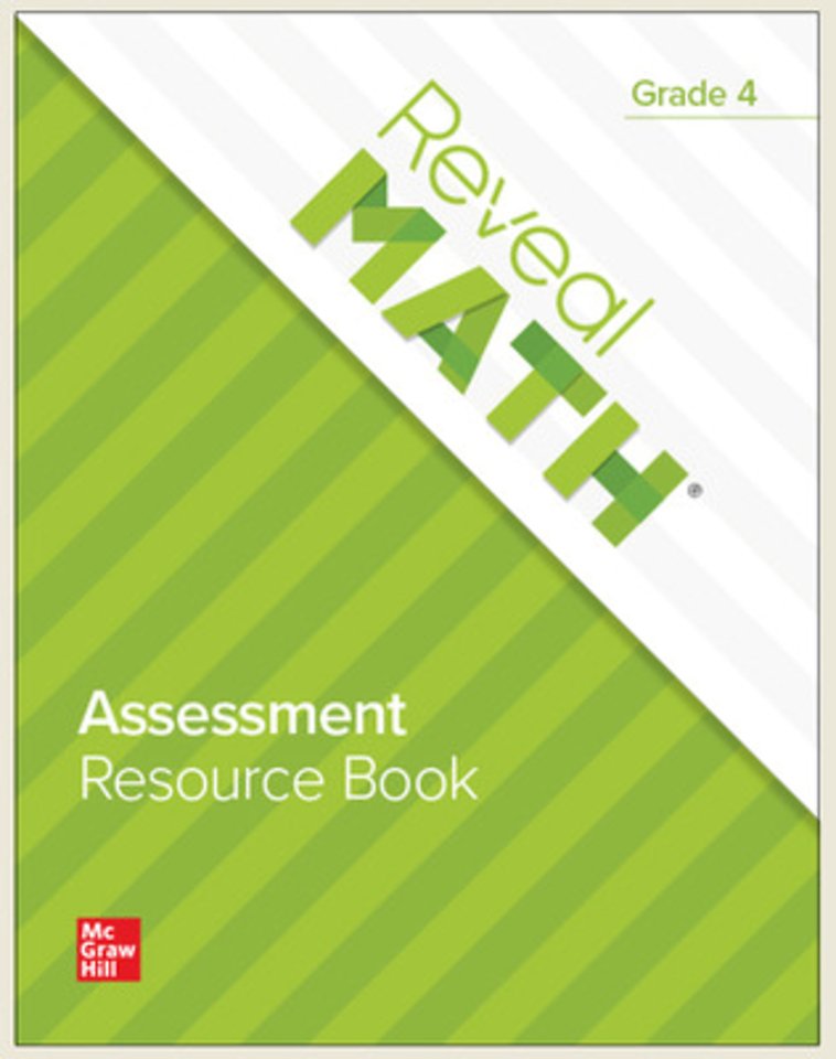 Reveal Math Assessment Resource Book, Grade 4