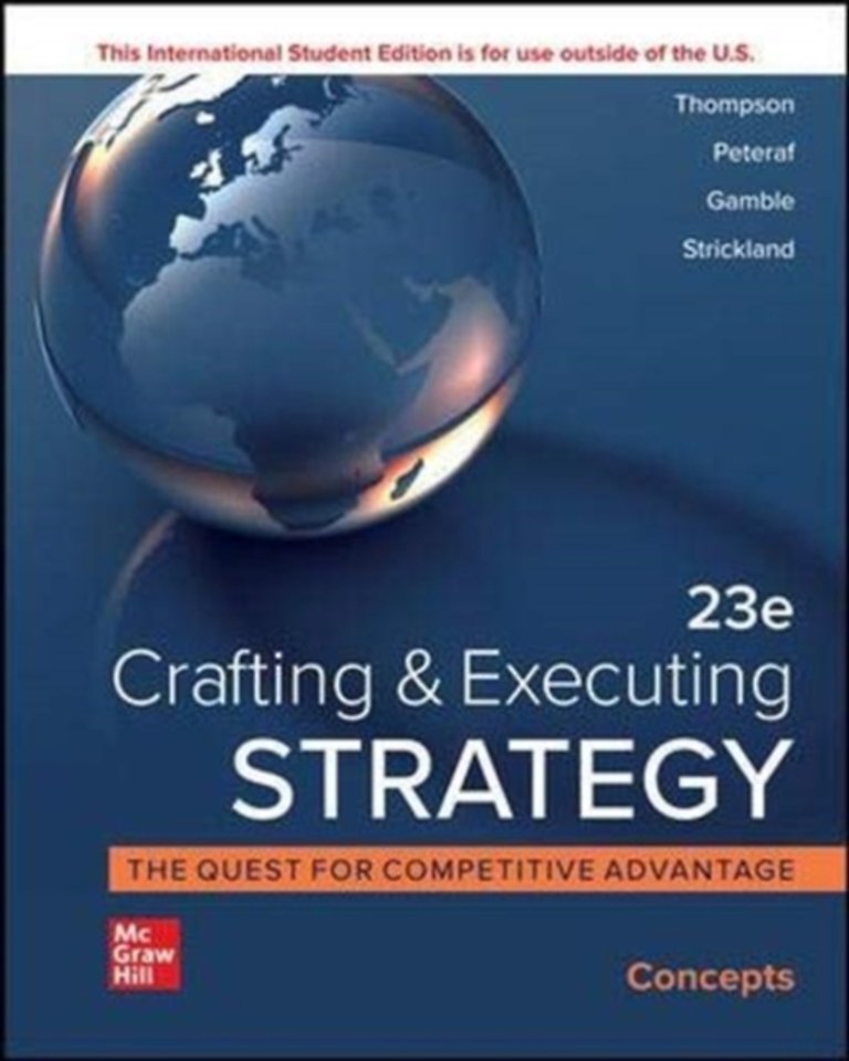 ISE Crafting and Executing Strategy
