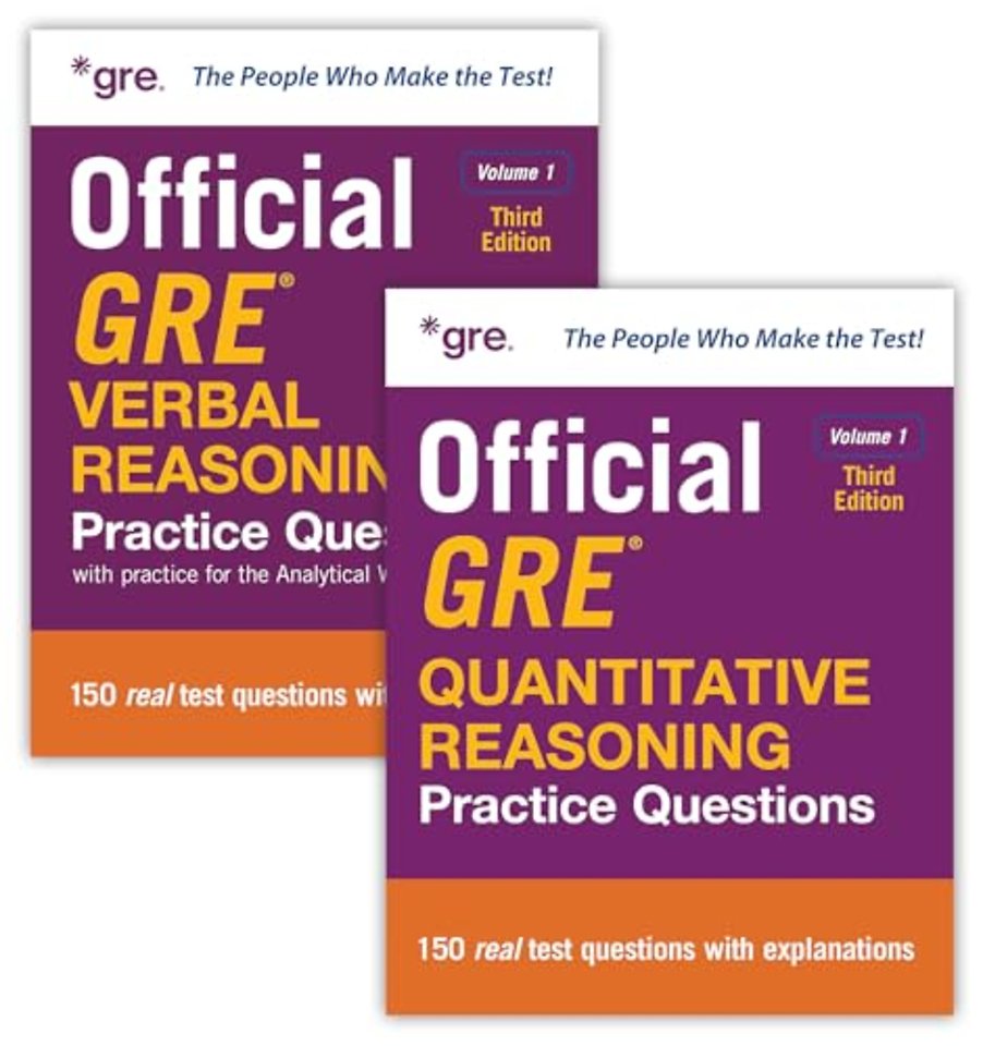 Official GRE Value Combo, Third Edition