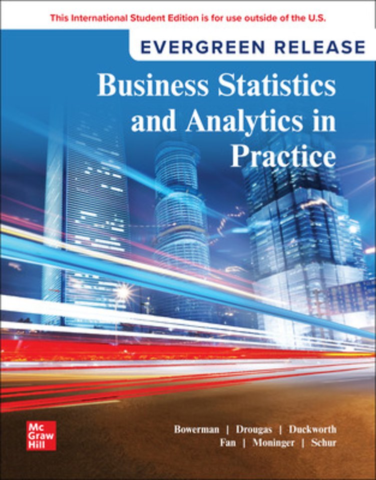 Business Statistics and Analytics in Practice: 2025 Release ISE