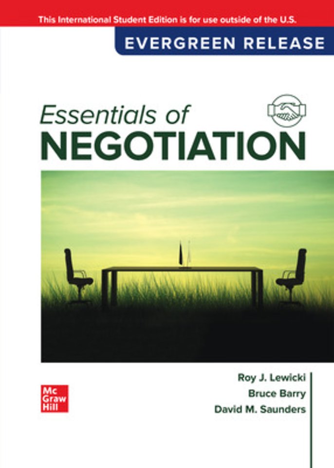 Essentials of Negotiation ISE (2024 release)