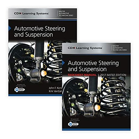 Automotive Steering and Suspension AND Accompanying Tasksheets