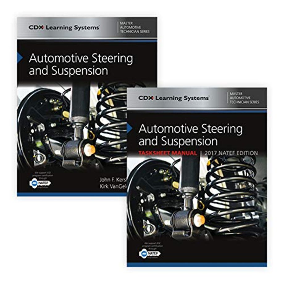Automotive Steering and Suspension AND Accompanying Tasksheets