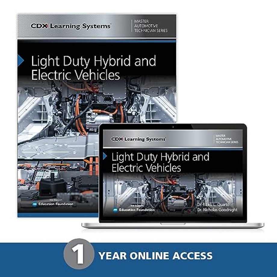 Light Duty Hybrid and Electric Vehicles with 1–Year Access to CDX Online