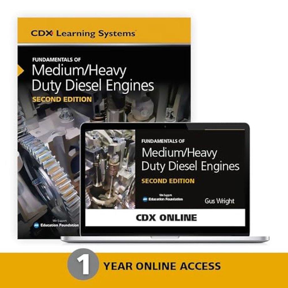 Fundamentals of Medium/Heavy Duty Diesel Engines with 1 Year Access to CDX Online