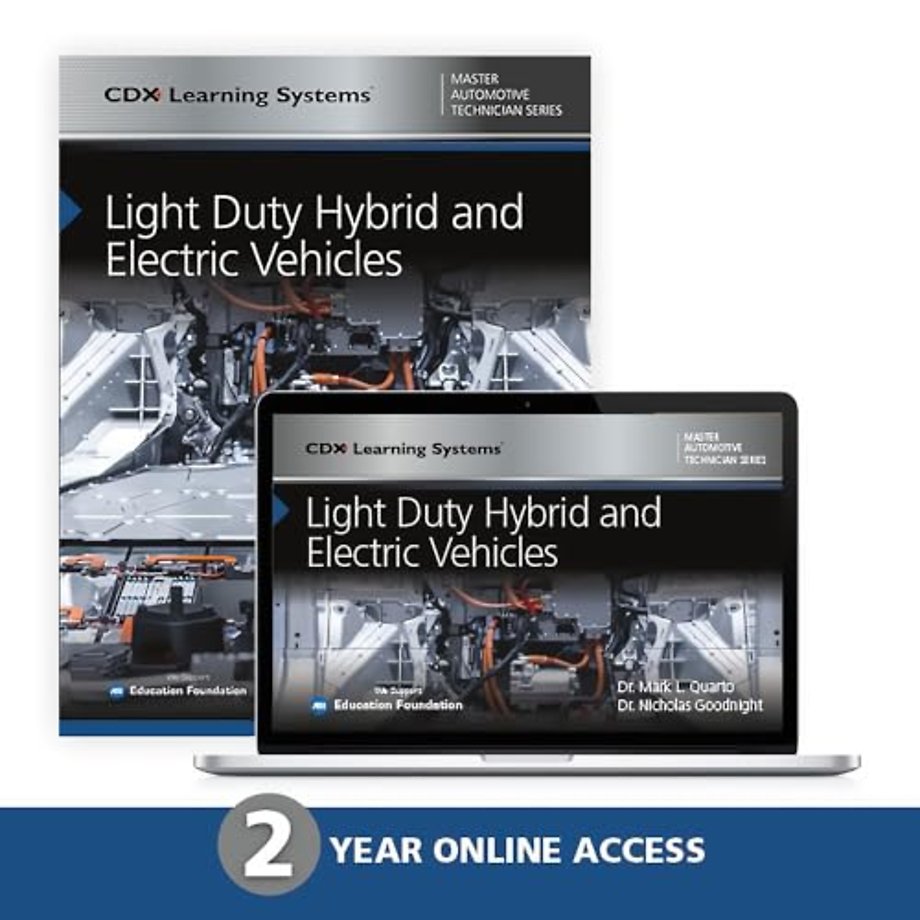 Light Duty Hybrid and Electric Vehicles with 2–Year Access to CDX Online