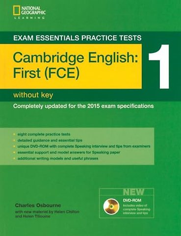 Exam Essentials Practice Tests: Cambridge English First 1 with DVD-ROM
