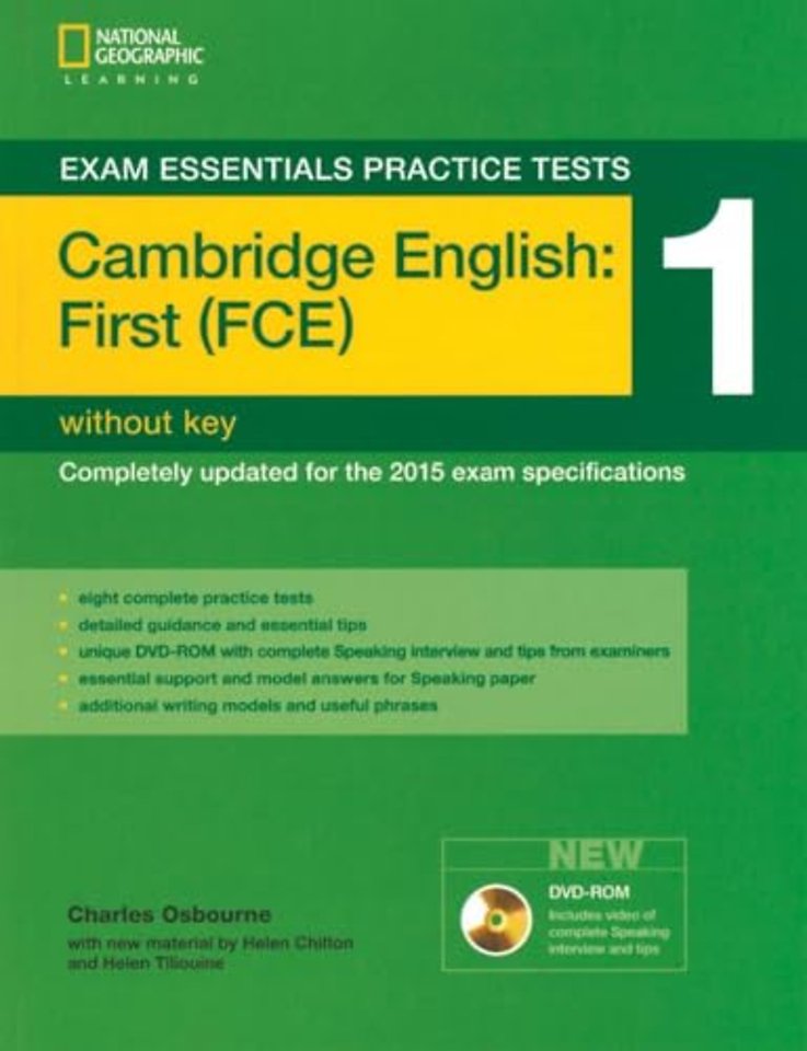 Exam Essentials Practice Tests: Cambridge English First 1 with DVD-ROM