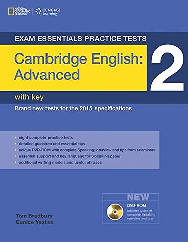 Exam Essentials: Cambridge Advanced Practice Test 2 with Key