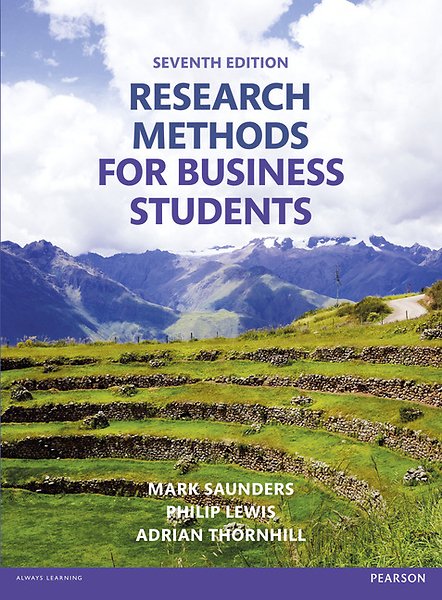 Saunders research methods for business students