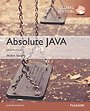 Absolute Java, Global Edition Absolute Java, Global Edition