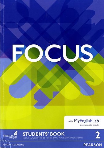Focus BrE 2 Student's Book & MyEnglishLab Pack