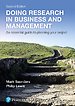 Doing Research in Business and Management Doing Research in Business and Management