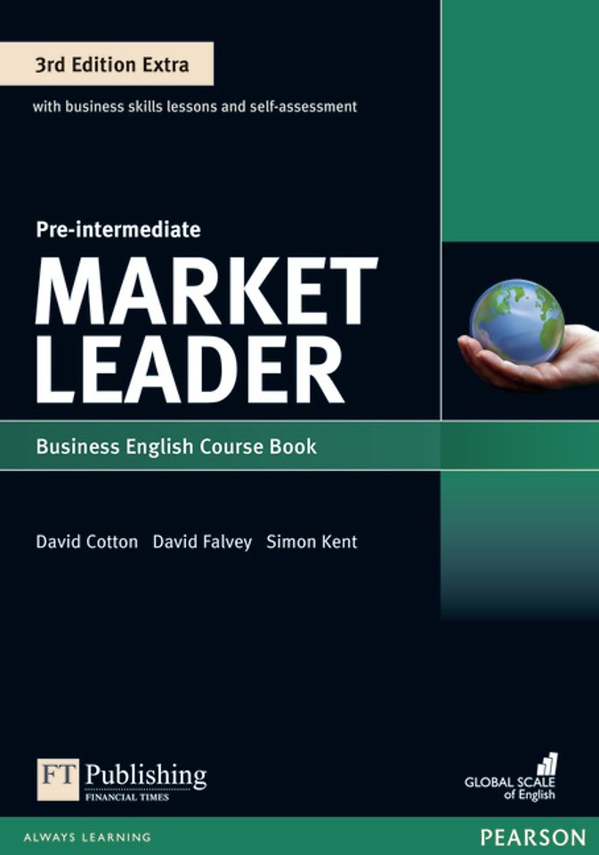Market Leader 3rd Edition Extra Pre-Intermediate Coursebook with DVD-ROM Pack