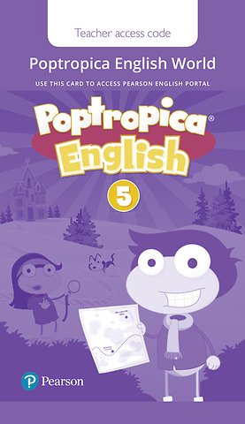 Poptropica English American Edition 5 Teacher PEP Access Card