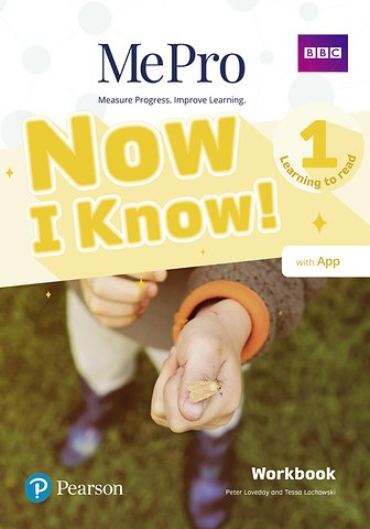 Now I Know MePro Level 1 (Learning To Read) Workbook with App