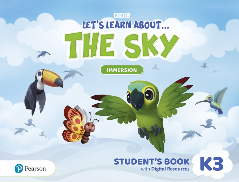 Let's Learn About the Sky K3 Immersion Student's Book and PIN Code pack