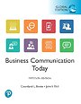 Business Communication Today, Global Edition